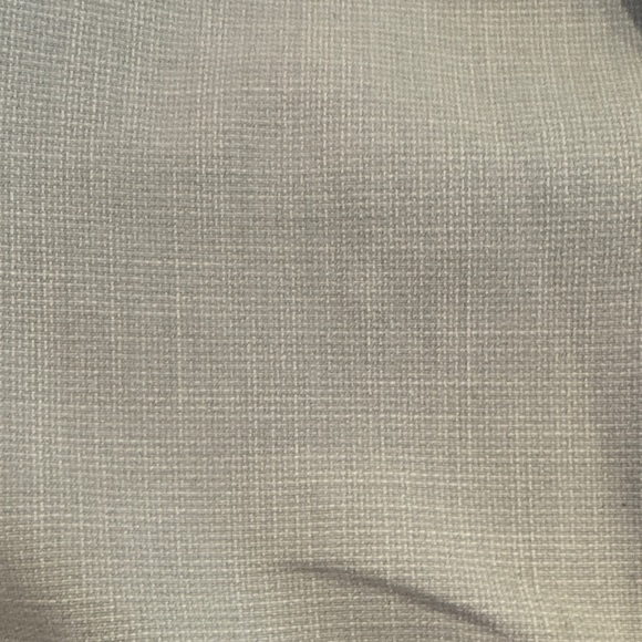 Ann Taylor Factory Women's Light Blue Weave Gray Button Blazer - Picture 3 of 4